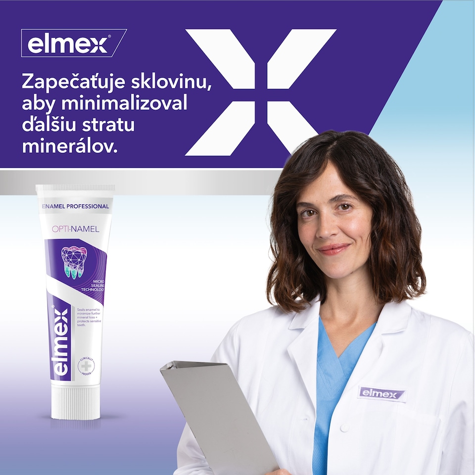 obrázok 1 z elmex® Enamel Professional zubná pasta 75 ml