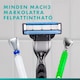 Gillette Mach3 Férfi Borotvabetétek, 5 Gillette 3 Pengés Borotvabetétek  5. kép