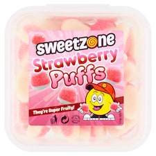 Sweetzone strawberry puffs 170g