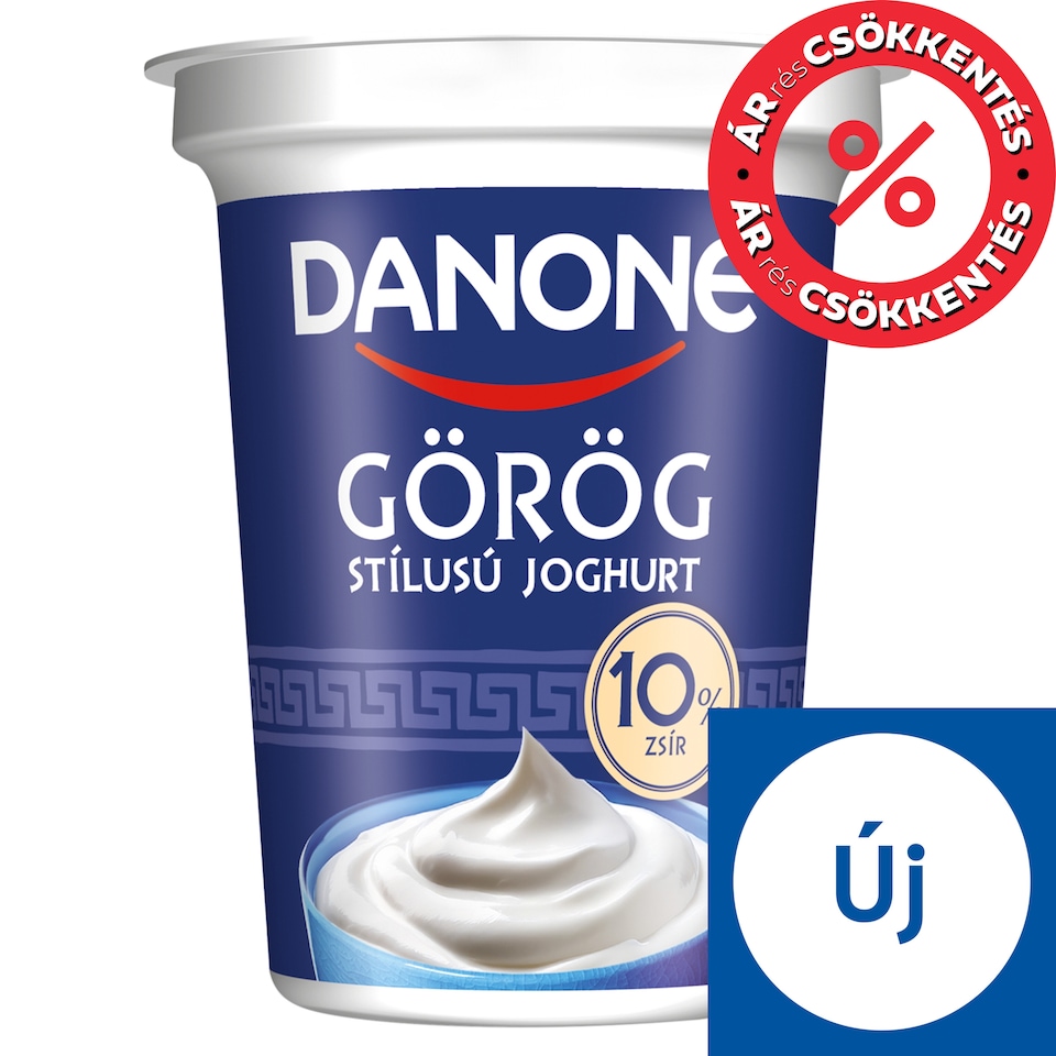 Danone görög stílusú natúr joghurt 375 g