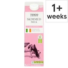 Tesco Skim Milk 1Litre
