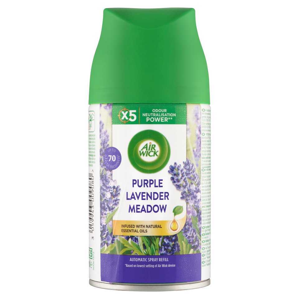 image 1 of Air Wick Freshmatic Automatic Spray Refill Purple Lavender Meadow 250ml