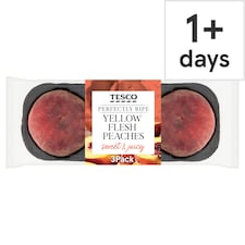 Tesco Perfectly Ripe White Flesh Nectarine 3 Pack