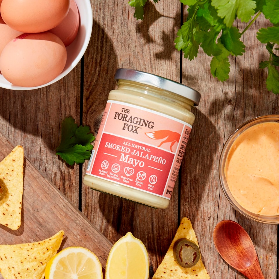 image 1 of The Foraging Fox - Smoked Jalapeno Mayo 240g