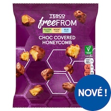 Tesco Free From Mini křupinky v polevě s čokoládovou příchutí 119g