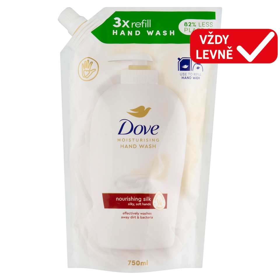 Obrázek 1 pro produkt Dove tekuté mýdlo N.N. Nourishing Silk 750ml