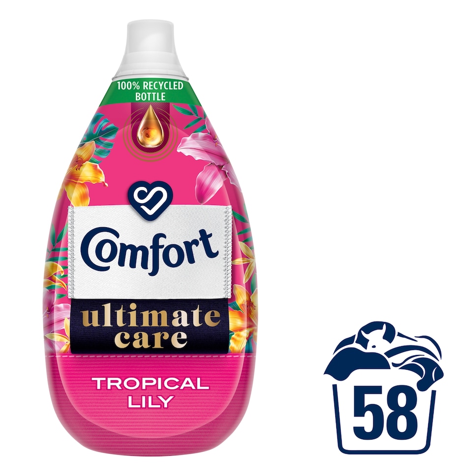 image 1 of Comfort Ult/C Tropical French Connection 58 Washes 870Ml