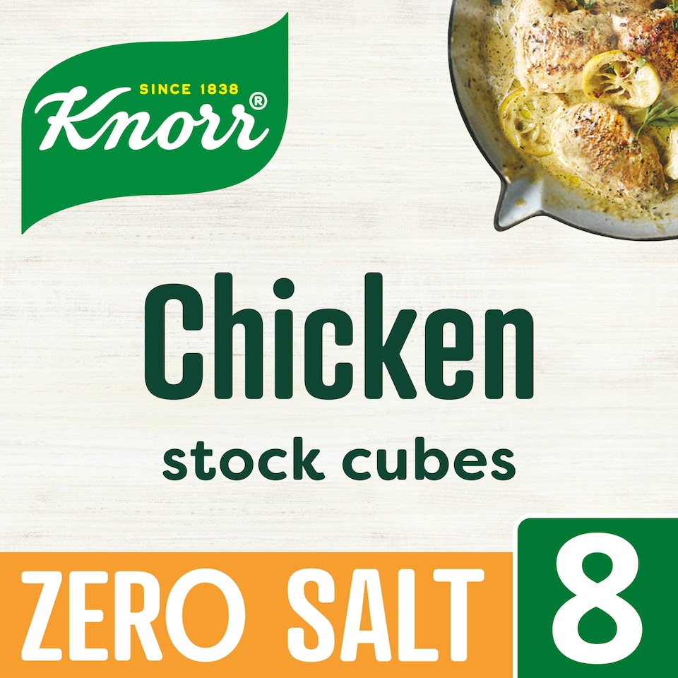 image 1 of Knorr Zero Salt Chicken Stock Cubes 8x9g