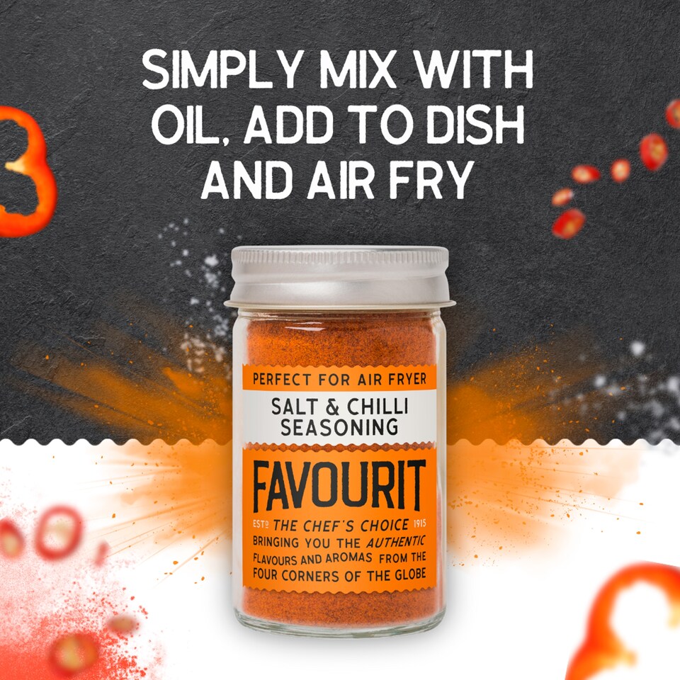 image 1 of Favourit Salt and Chilli Seasoning 65g