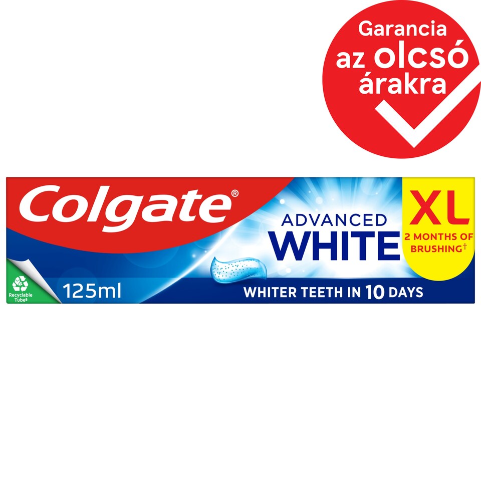 Colgate Advanced White fogfehérítő fogkrém 125 ml 1. kép