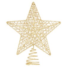 Tesco Gold Wire Tree Topper