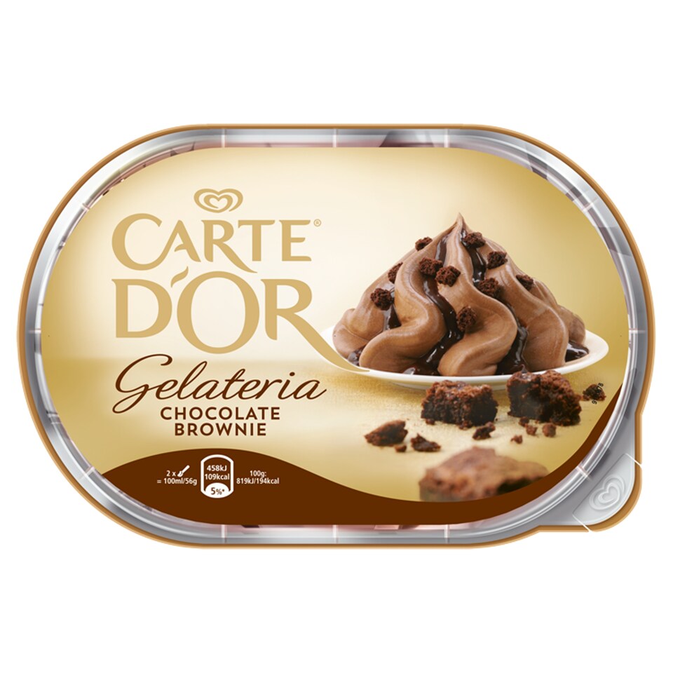 Obrázek 1 pro produkt Carte d'Or Chocolate Brownie čokoládová zmrzlina 900ml