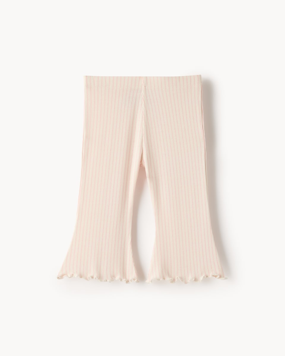 image 1 of F&F Baby 5-Pack Cotton Rich Leggings in Multi