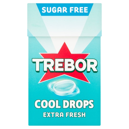 Trebor Cool Drop Extra Cool Sweets 28G