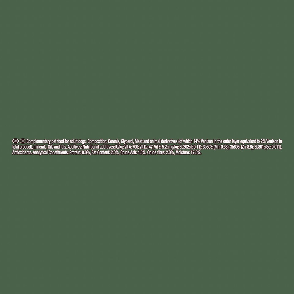 image 1 of Adventuros Wild Dog Chew Medium Venison 200G