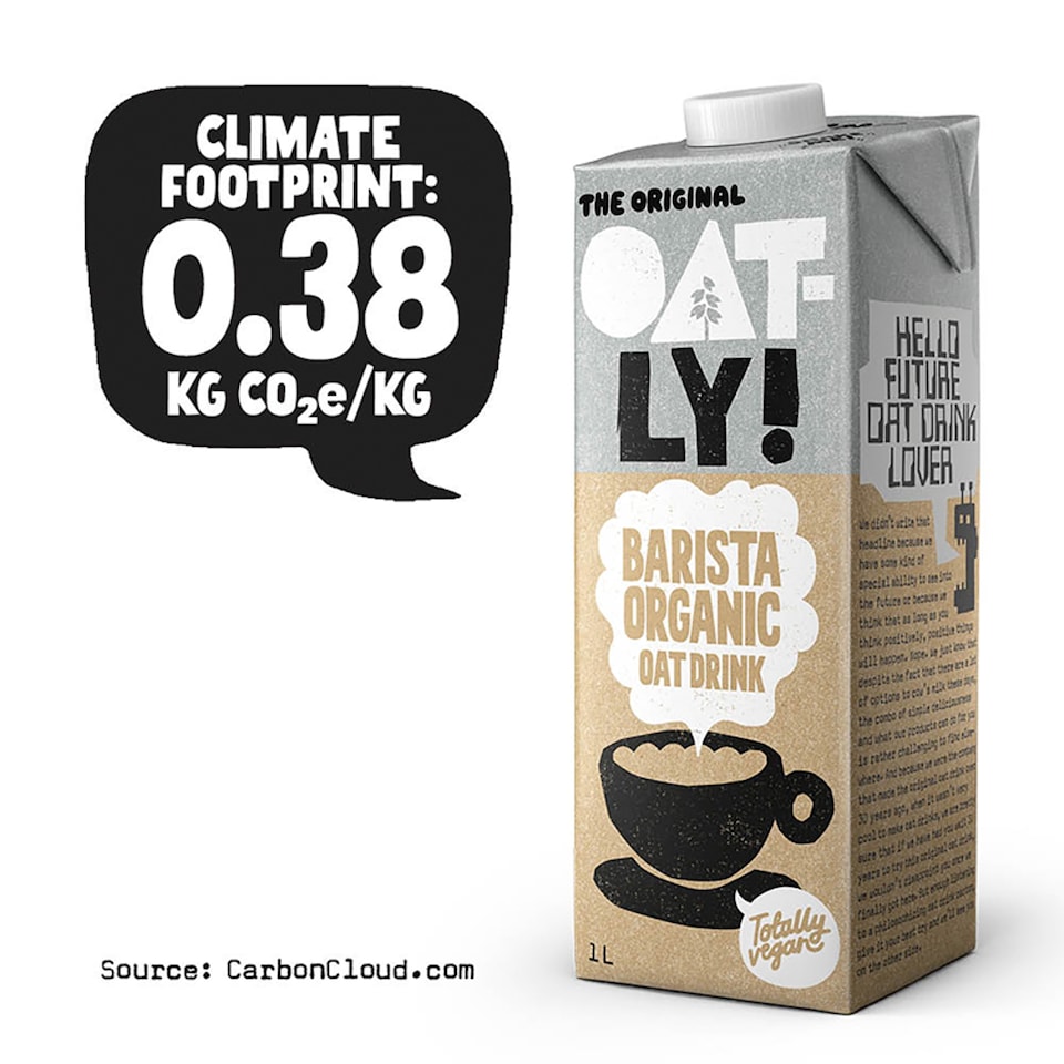 image 1 of Oatly Organic Barista Oat Drink 1L