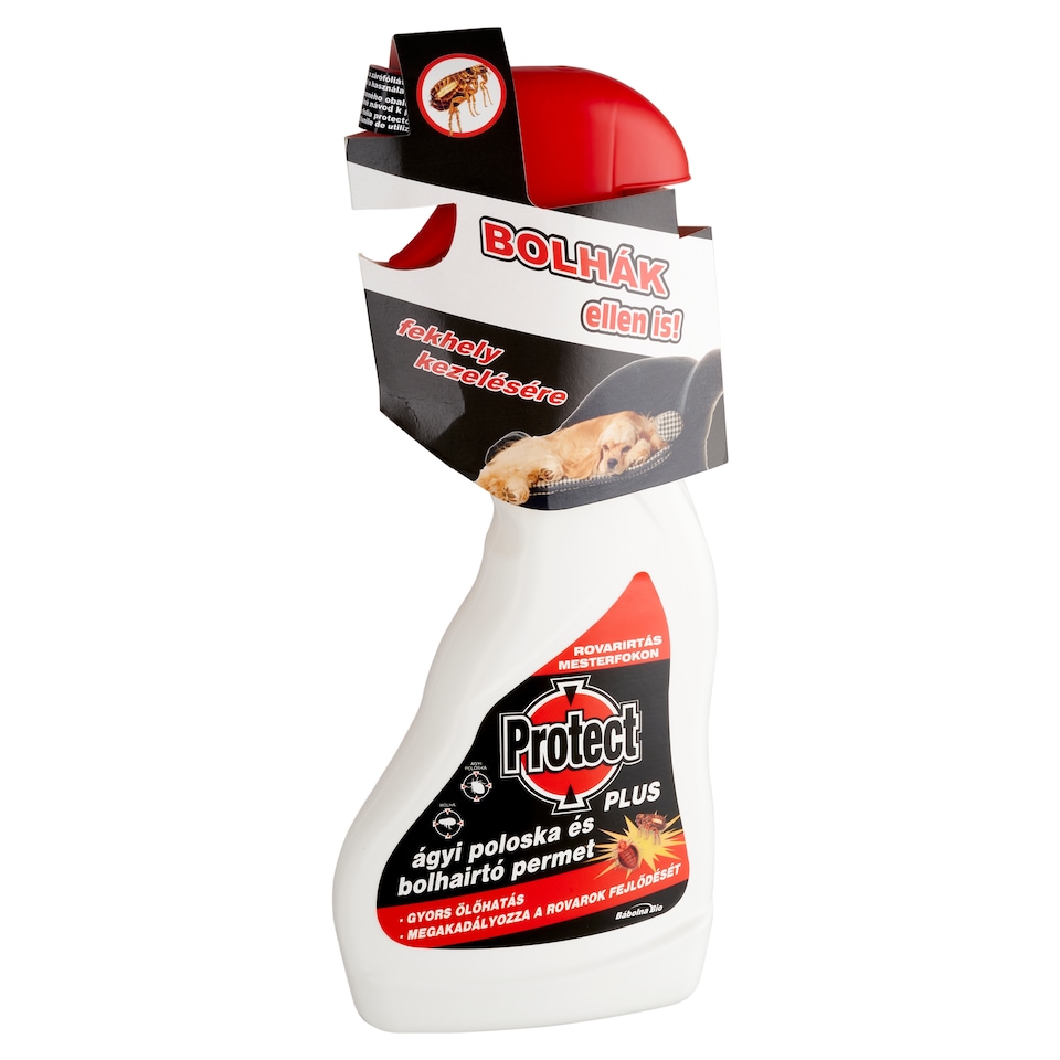 Protect PLUS ágyi poloska és bolhairtó permet 500 ml  1. kép