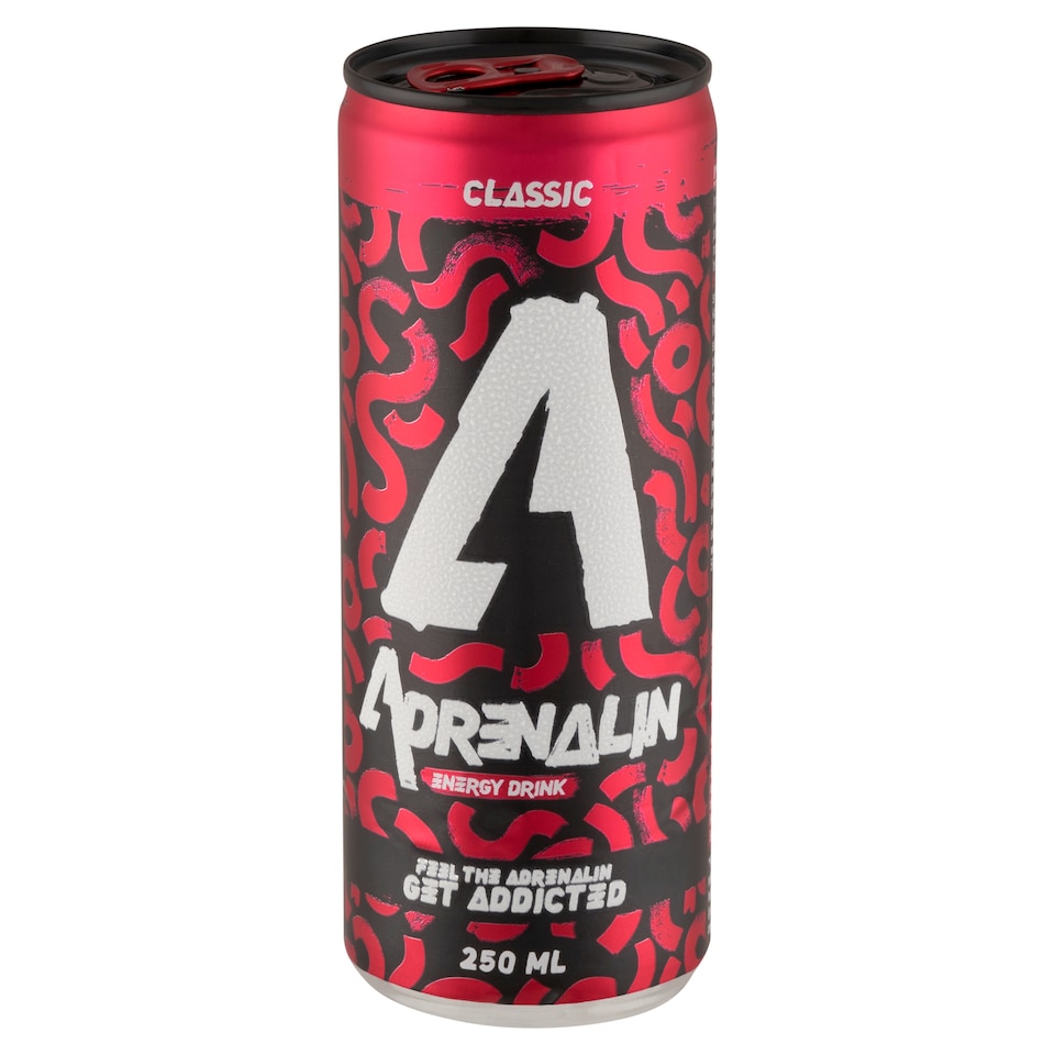 Adrenalin Classic tutti-frutti ízű szénsavas energiaital 250 ml
