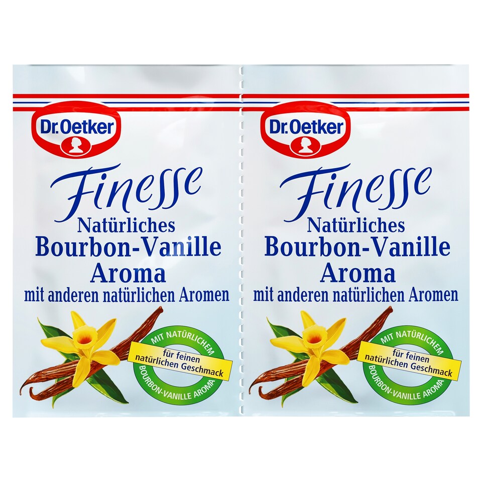 Dr. Oetker Tekuté přírodní aroma bourbon vanilka s jinými přírodními aromaty 2 x 5g (10g)