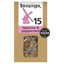 Teapigs Liquorice & Peppermint Tea Bags 15 Pack 45g