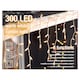obrázok 1 z Snow Meister SM2006 300 LED vianočné osvetlenie energeticky úsporné teplá biela