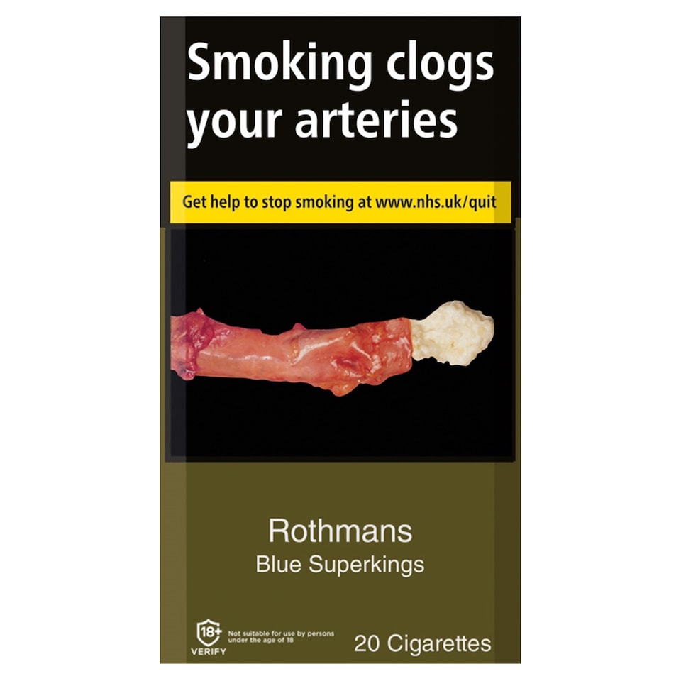 image 1 of Rothmans Blue Superkings 20 Pack