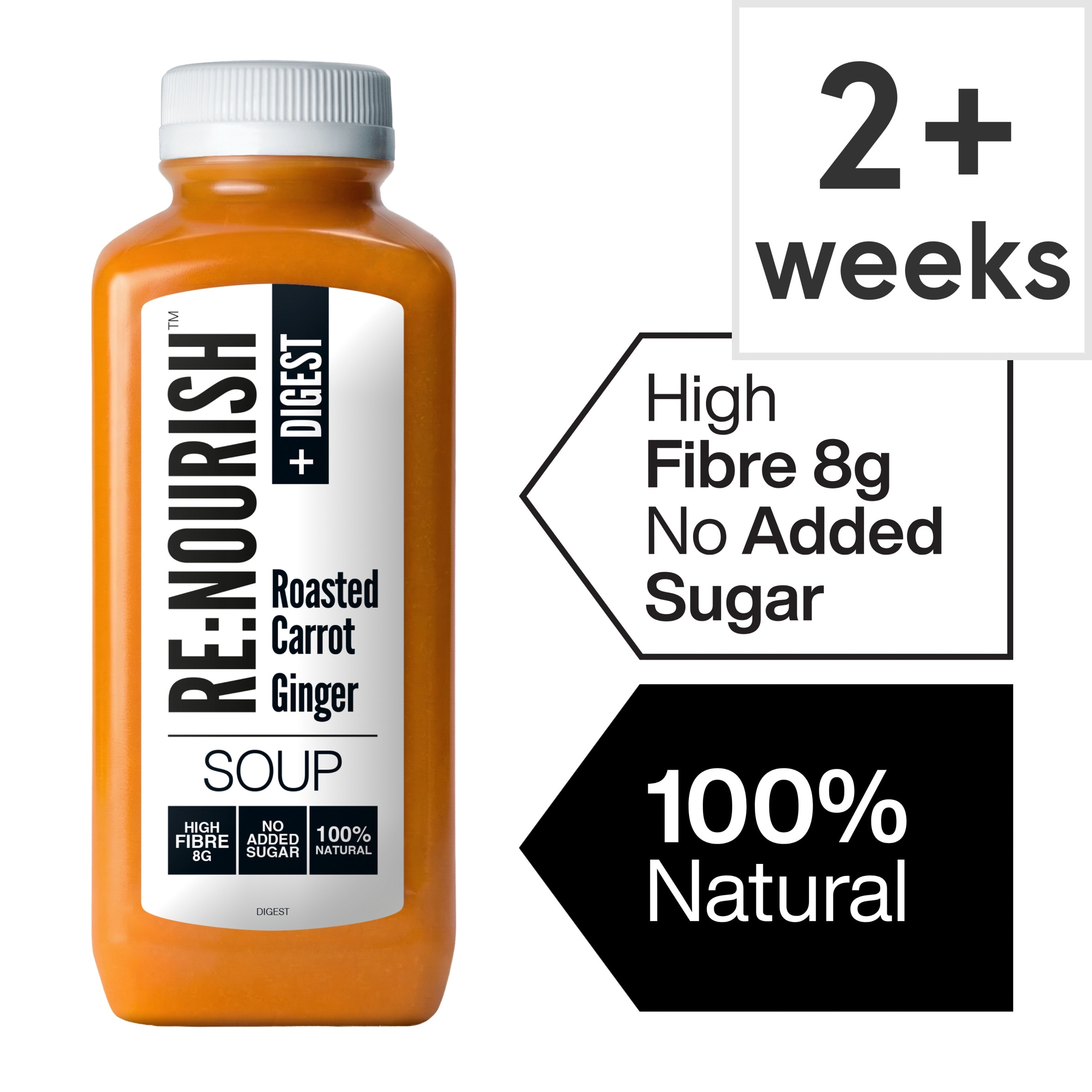 RENOURISH DIGEST Roasted Carrot and Ginger Soup 500g