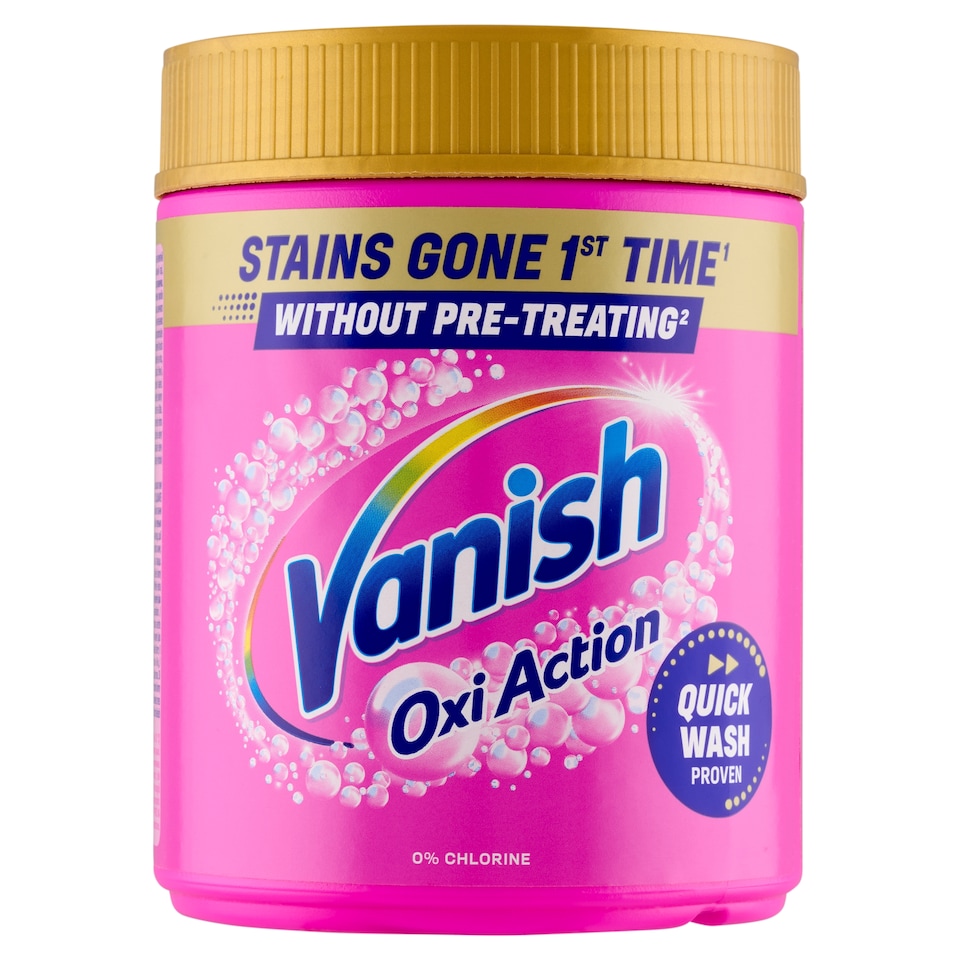 Obrázek 1 pro produkt Vanish Oxi Action Prášek na odstranění skvrn 470g