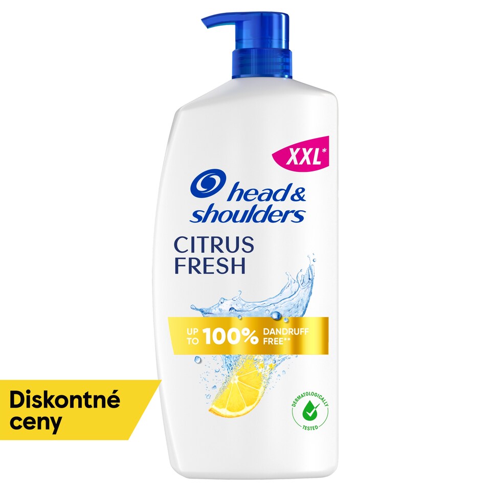obrázok 1 z Head & Shoulders Citrus Fresh Šampón na Lupiny a Mastné Vlasy 800 ml Pumpička. Každý deň