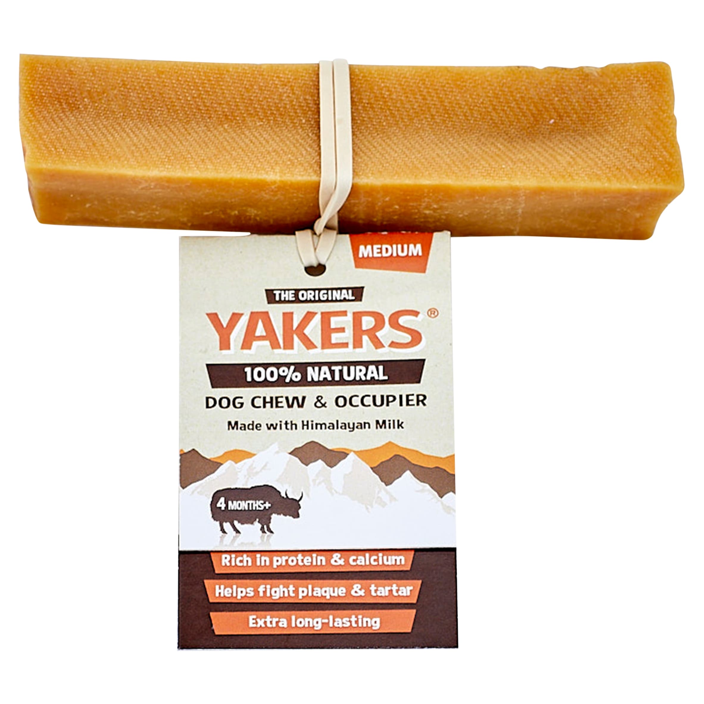 Yakers The Original 100% Natural Dog Chew & Occupier Medium