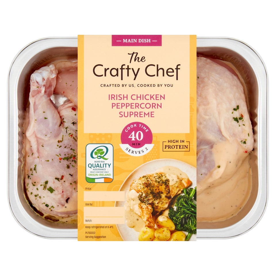 The Crafty Chef Chicken Peprcrn Supreme 520G