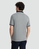 image 3 of F&F Cotton Rich Geometric Print Polo Shirt in Navy