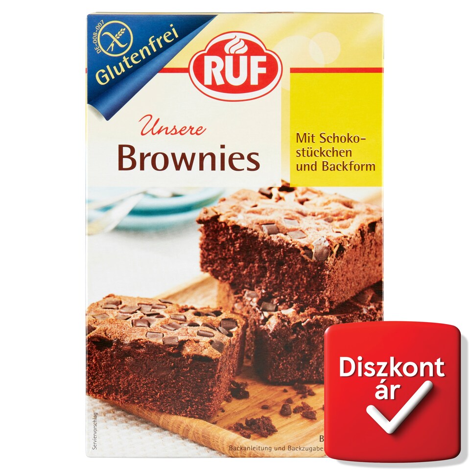 RUF gluténmentes brownie 420 g