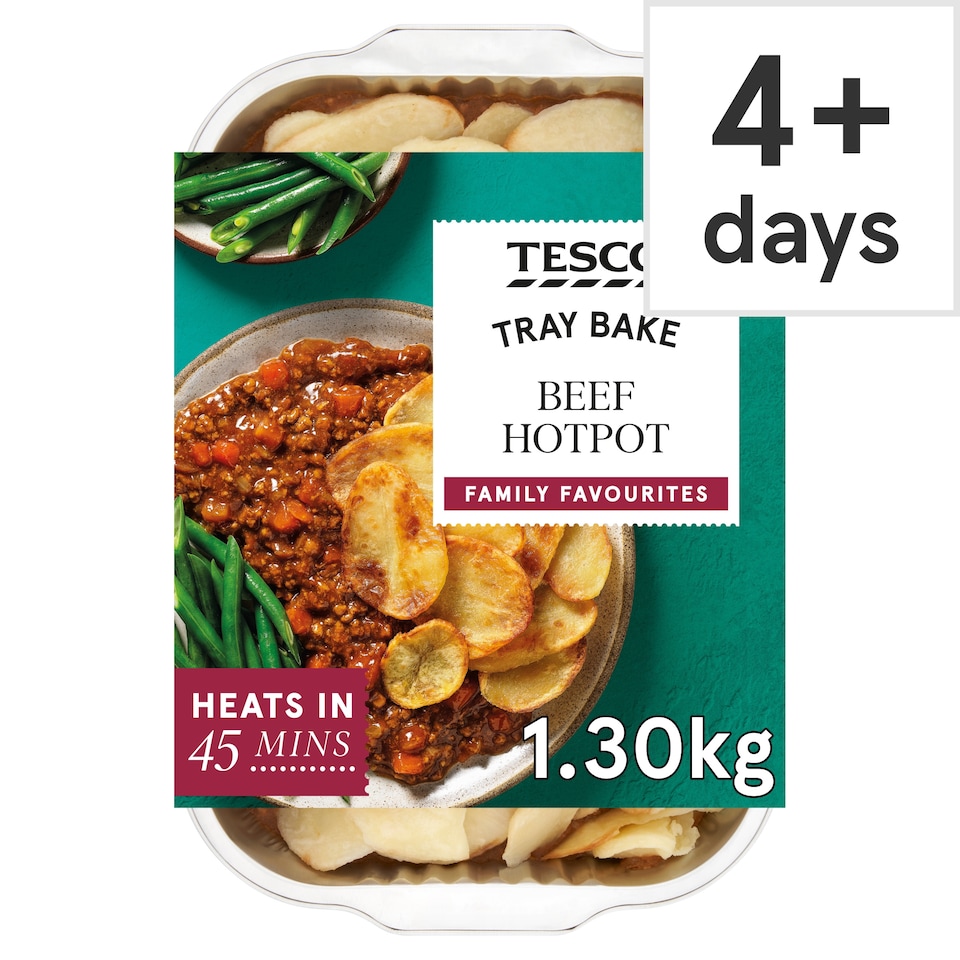 Tesco Tray Bake Beef Hotpot 1.3kg