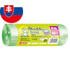 Buddy Frog 100% kompostovateľné vrecká 60 l 10 ks