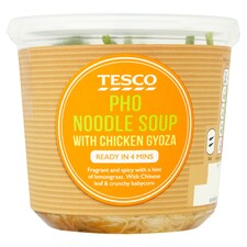 Tesco Pho Noodle Soup & Chicken Gyoza 185g
