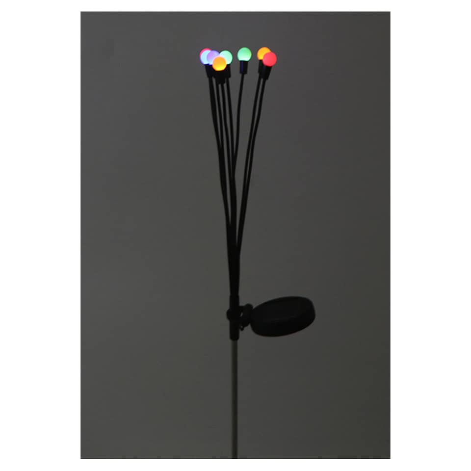 image 1 of Tesco Solar Multicolour Swaying Stake Light 2PK