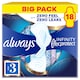 image 1 of Always Infinity Flex Protect Unscented Pads Size 3 18 Pack