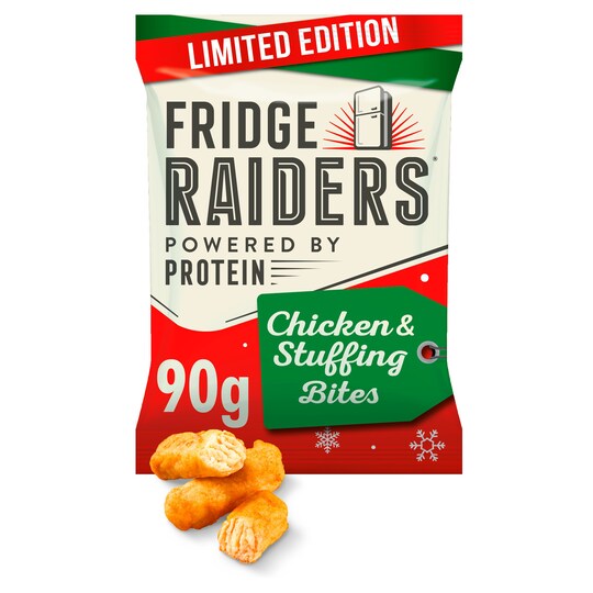 Fridge Raiders Chicken & Stuffing Bites 90G Tesco Groceries