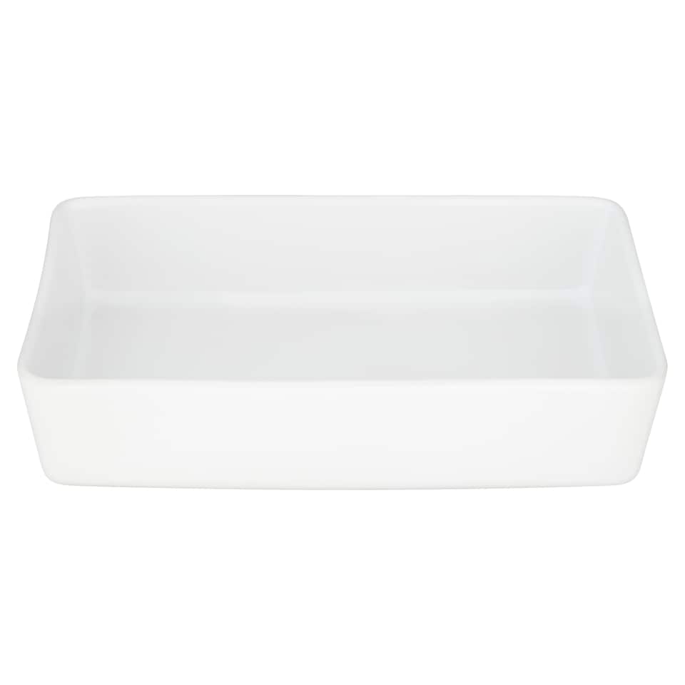 Tesco Large Ceramic Roaster White