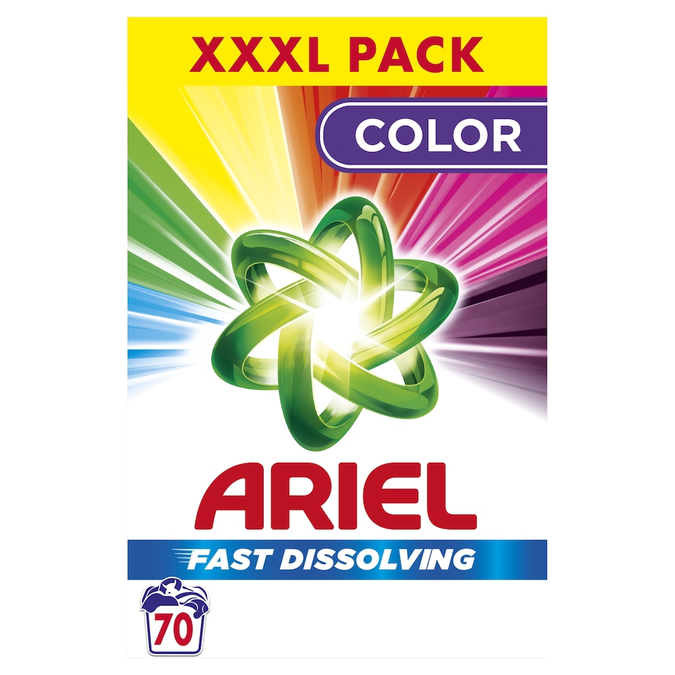 image 1 of Ariel Washing Powder 3.85KG, 70 Washes, Color