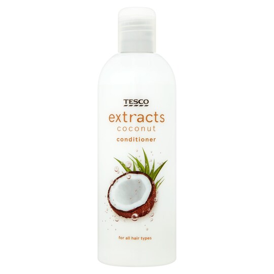 Tesco Extracts Coconut Conditioner 500Ml Tesco Groceries