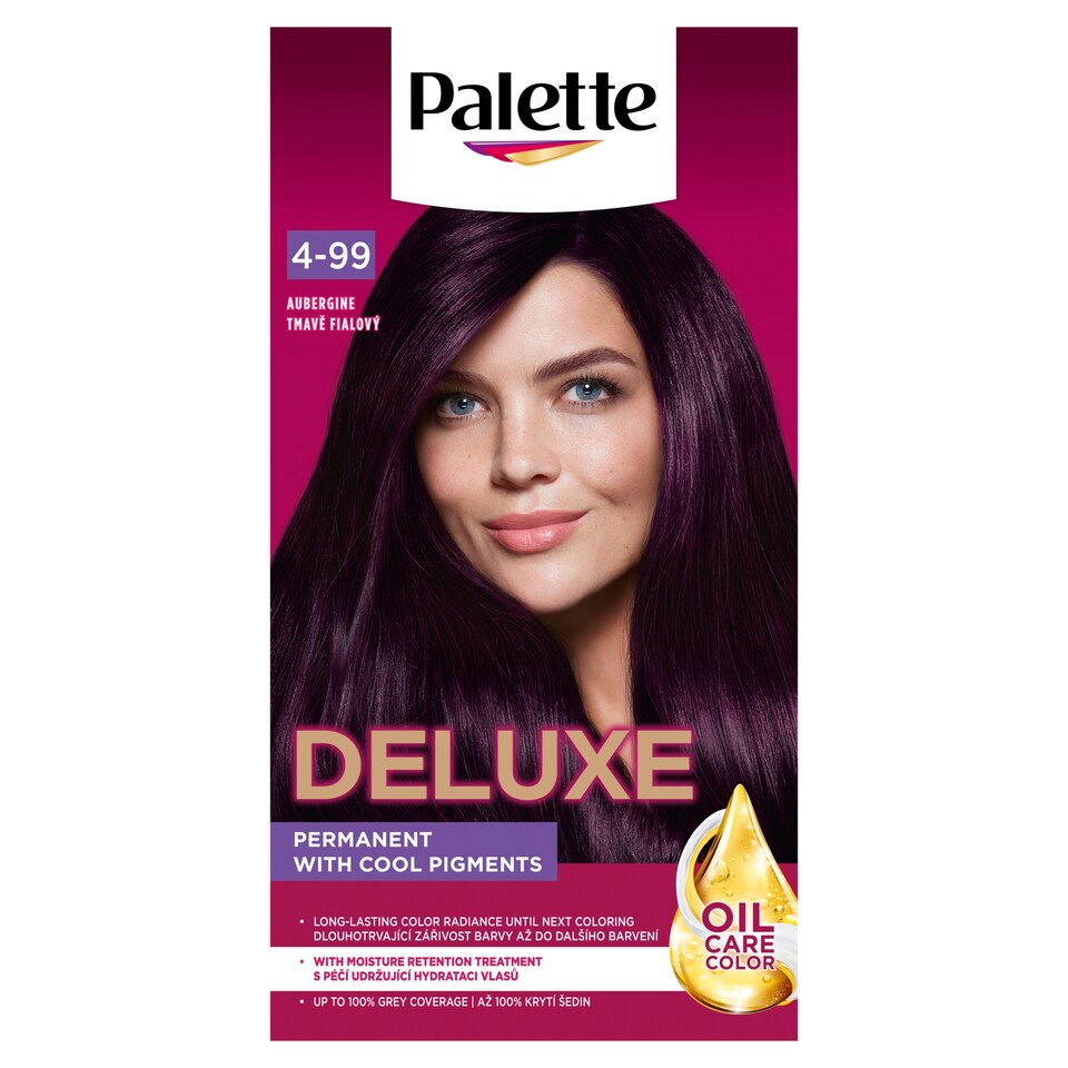 Obrázek 1 pro produkt Palette Deluxe barva na vlasy Tmavě fialový 4-99