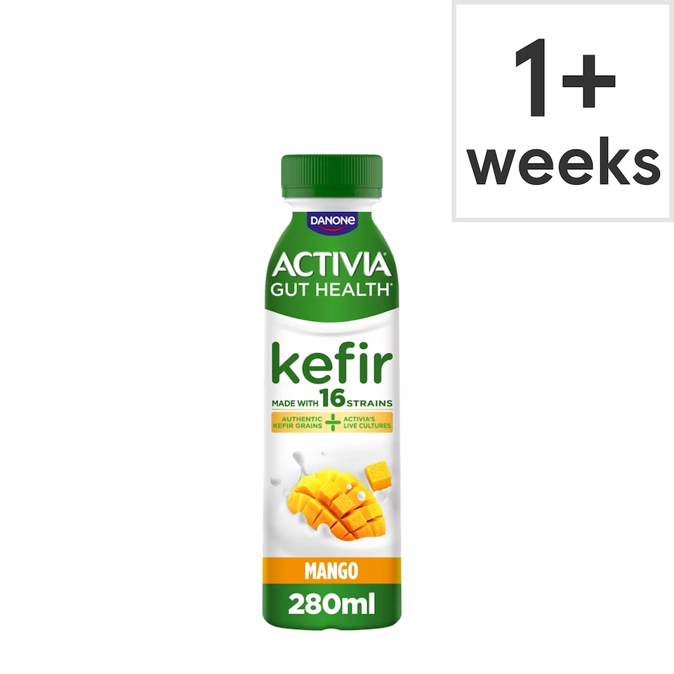 Activia Kefir Mango Gut Health Yoghurt Drink 280g