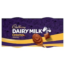 Cadbury Dairy Milk Caramel Pots of Joy Desserts 2x60g