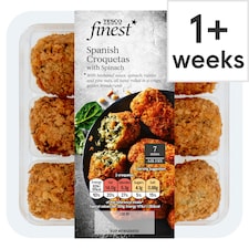 Tesco Finest Spanish Croquetas with Spinach 210g