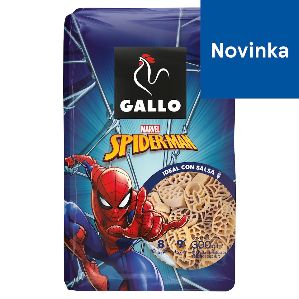 Gallo Spiderman Egg-Free Semolina Pasta Dried 300 g