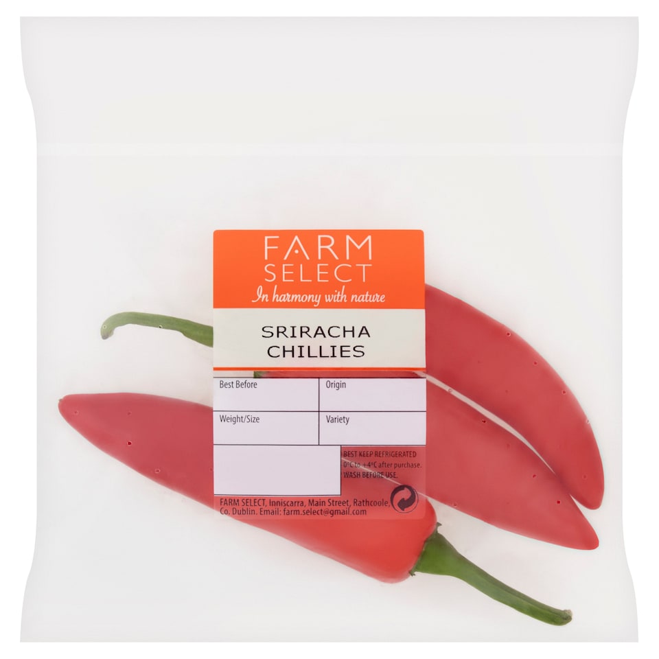 Farm Select Mixed Sriracha Chillies 65g