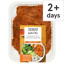 Tesco Pan Fry Chinese Style Chicken Sizzlers 318g