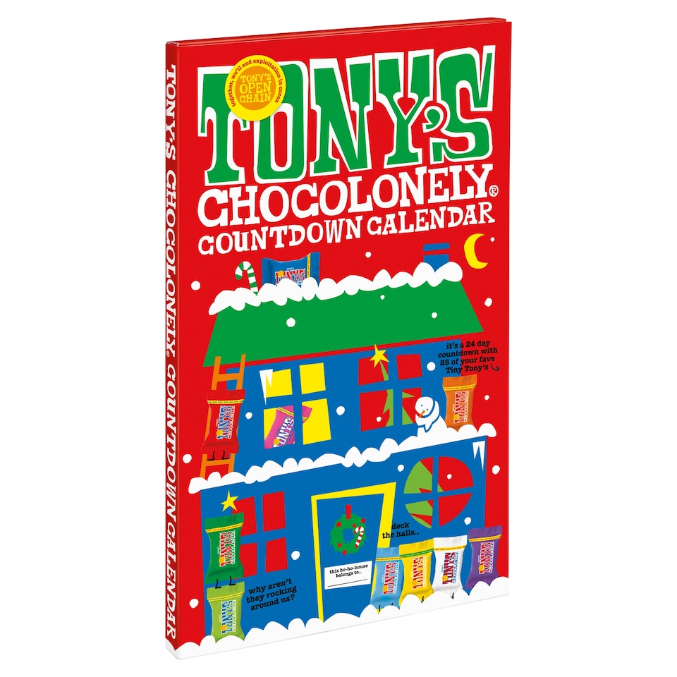 image 1 of T's/Choclnly Big Tiny Advent Calendar 225G